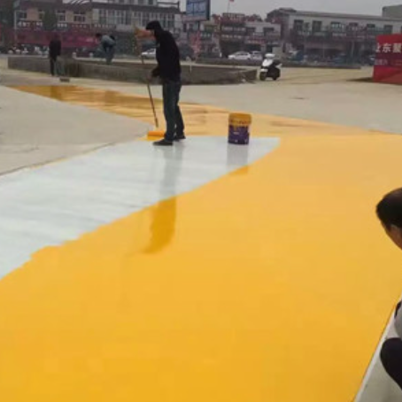 武汉彩色路面喷涂翻新的使用寿命多长